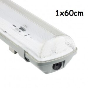 Plafoniera IP65 1x60cm Per neon LED